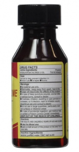 merchurochrome bottle to treat Aeromonas